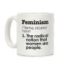 Feminism Definition Coffee Mug