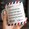 Find You Sooner And Love You Longer With Mail Envelope And Star - Personalized Custom Coffee Mug - CPL1109_MG
