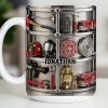 Fire Rescue Themed Personalized Coffee Mug - Personalized Custom Coffee Mug - FIF050_MG