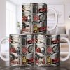 Fire Rescue Themed Personalized Coffee Mug - Personalized Custom Coffee Mug - FIF050_MG