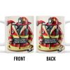 Firefighter, Gear and Helmet - Personalized Custom Coffee Mug - GRAD267_MG