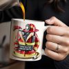 Firefighter, Gear and Helmet - Personalized Custom Coffee Mug - GRAD267_MG