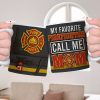 Firefighter Mom Coffee Mug - Personalized Gifts For Mom 06OHQN080425