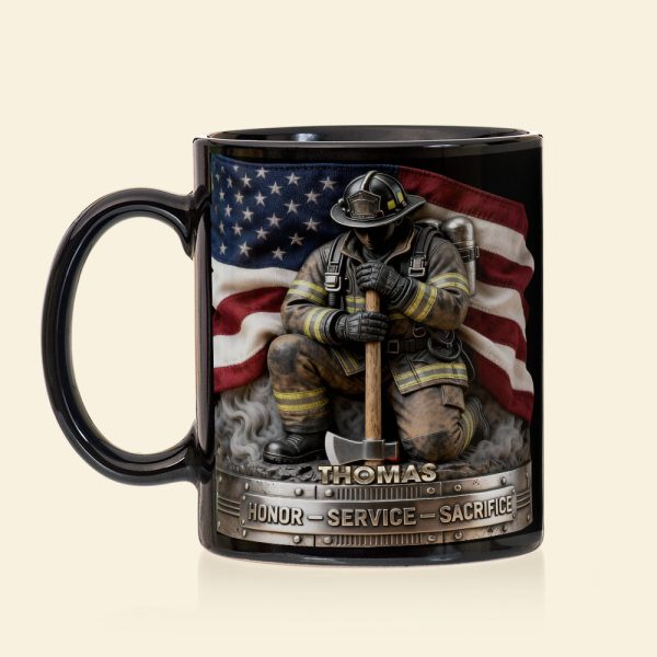 Firefighter Pride Coffee Mug – Personalized Gifts For Firefighter 04toqn251225