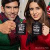 First Christmas as Mom 2025 Christmas Personalized Mug, Matching Family Holiday Gift with Custom Name