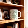First Christmas Married Doodle Pattern - Personalized Mug - Christmas Gift For Him, For Her, For Couple