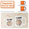 First Dad Now Grandpa Fist Bump Kids - Personalized Mug