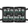 First Dad Now Papa Fir Forest - Personalized Black Mug