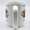 First Father's Day As A Family Of Three, Family Photo And Heart Icons - Personalized Custom Coffee Mug - DAD117_MG