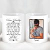 First Father's Day Mug Custom Father's Day Photo Mug H352 890751