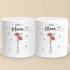 First Mom, Now Grandma - Family Personalized Custom Mug - Christmas Gift For Mom, Grandma