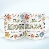 First Mom Now Nana - Gift For Mommy, Grandma - 3D Inflated Effect Printed Mug, Personalized White Edge-to-Edge Mug