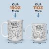 First My Mother Forever My Friend - Family Personalized Custom 3D Inflated Effect Printed Mug - Gift For Mom, Daughter