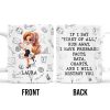 First Of All Run Away Facts Data Destroy Quote With Business Woman - Personalized Custom Coffee Mug - COL073_MG