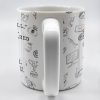First Of All Run Away Facts Data Destroy Quote With Business Woman - Personalized Custom Coffee Mug - COL073_MG