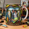 Fishing Couples Coffee Mug - Custom Photo Gifts For Couples 03hulu200126