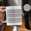 FK This Sht Funny Mug 11oz, Hidden Funny Message Mug, Father's Day Gift for Dad, Gift for Colleagues