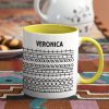 FK This Sht Funny Personalized Mug 11oz, Hidden Funny Message Mug, Father's Day Gift for Dad, Gift for Colleagues, Custom Name
