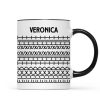 FK This Sht Funny Personalized Mug 11oz, Hidden Funny Message Mug, Father's Day Gift for Dad, Gift for Colleagues, Custom Name