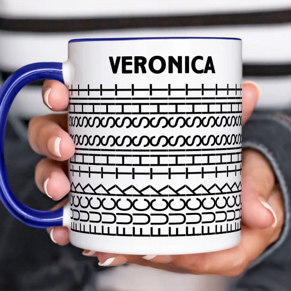FK This Sht Funny Personalized Mug 11oz, Hidden Funny Message Mug, Father's Day Gift for Dad, Gift for Colleagues, Custom Name