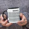 FK This Sht Funny Personalized Mug 11oz, Hidden Funny Message Mug, Father's Day Gift for Dad, Gift for Colleagues, Custom Name