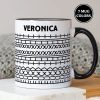 FK This Sht Funny Personalized Mug 11oz, Hidden Funny Message Mug, Father's Day Gift for Dad, Gift for Colleagues, Custom Name