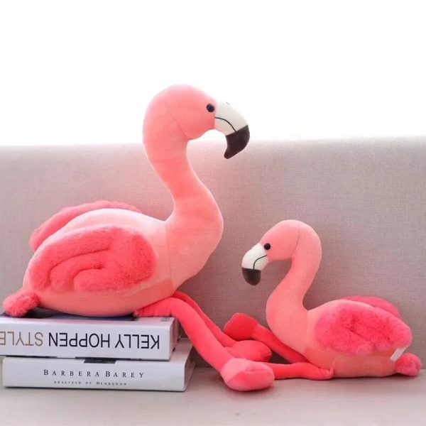 Flamingo Plush Doll - Soft, High-Quality Stuffed Toy for Weddings & Gifts