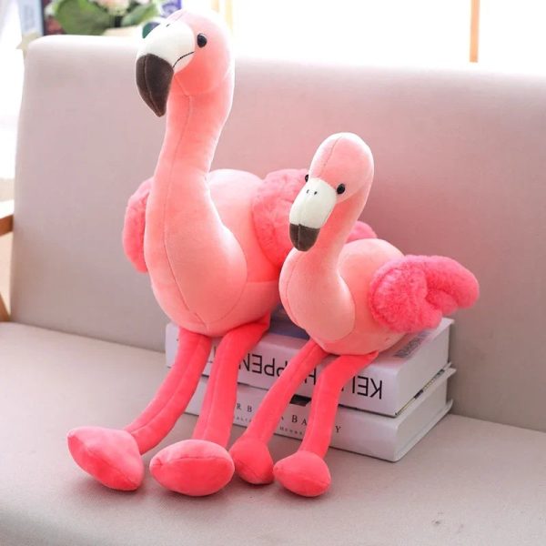 Flamingo Plush Doll - Soft, High-Quality Stuffed Toy for Weddings & Gifts
