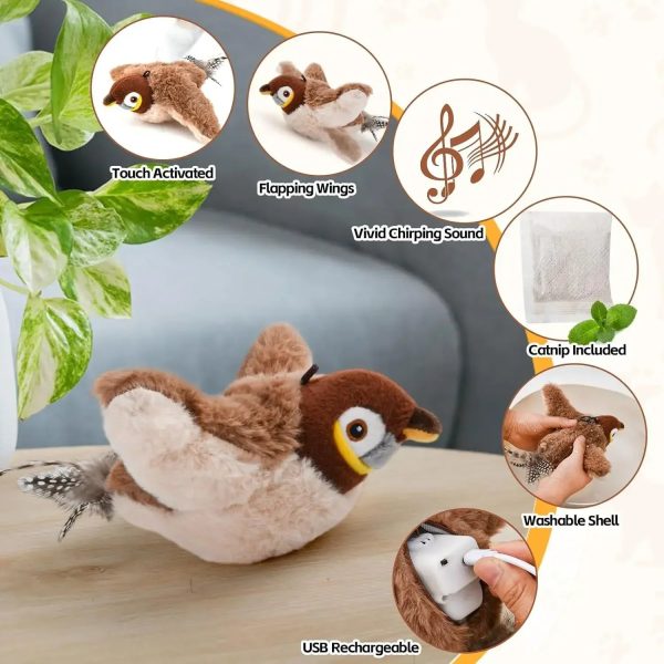 Flappychase Interactive Cat Toy