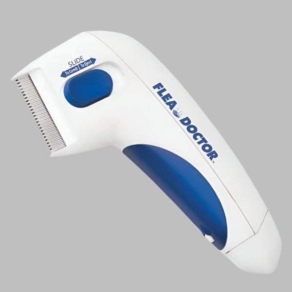 Flea Doctor Electric Flea Comb Vibrating Flea Removal for Pets