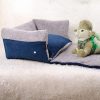Flip-Out Pet Bed With Extendable Sleep Mat