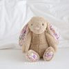 Floral Bunny Plush Toy 30cm