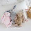 Floral Bunny Plush Toy 30cm