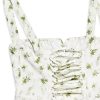 Floral Print Tie-Up Strap Flowy Midi Dress