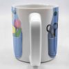Florist Scissors Tulip And Other Flowers Design - Personalized Custom Coffee Mug - GARD020_MG