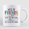 Flower Under Sky Doll Besties Best Friends Sisters Personalized Mug