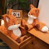 Fluffy Fox Plush Toy 35cm 50cm