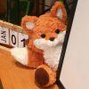 Fluffy Fox Plush Toy 35cm 50cm