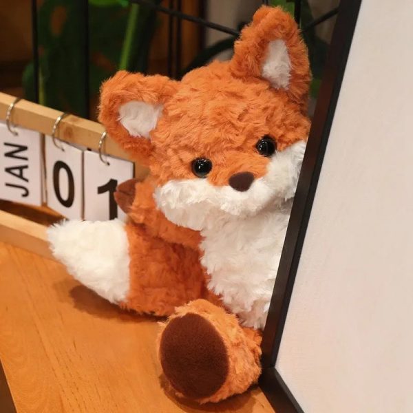 Fluffy Fox Plush Toy 35cm 50cm