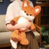 Fluffy Fox Plush Toy 35cm 50cm
