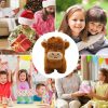 Fluffy Highland Cow Plush Toy - Adorable 7.87 Stuffed Animal Gift