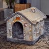 Foldable Dog House Kennel Bed