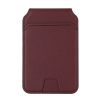 Foldable Magnetic Leather Kickstand Wallet