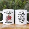 Football Couple I'll Always Be Your Biggest Fan, Personalized Gift White Mug