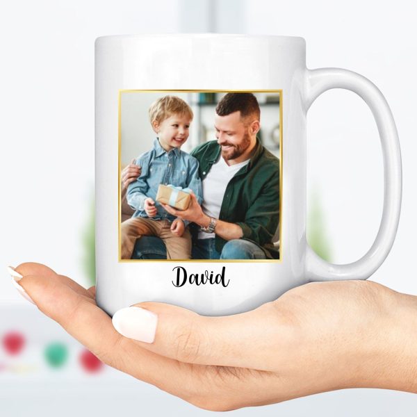 For Father's Day I Bought You Something Nice With Your Money Custom Father's Day Photo Mug H341
