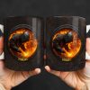 For My Fearless Welder Featuring A Sparks-Filled Scene - Personalized Custom Coffee Mug - JBS070_MG