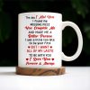 Forever And Always Love Promise With Roses - Personalized Custom Coffee Mug - CPL091_MG