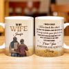 Forever And Always, Love You Longer Romantic Quote - Personalized Custom Coffee Mug - WIF037_MG