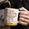 Forever And Always, Love You Longer Romantic Quote - Personalized Custom Coffee Mug - WIF037_MG