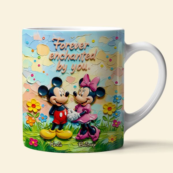 Forever Enchanted Mug Personalized Gifts For Couple 02OHDT180625